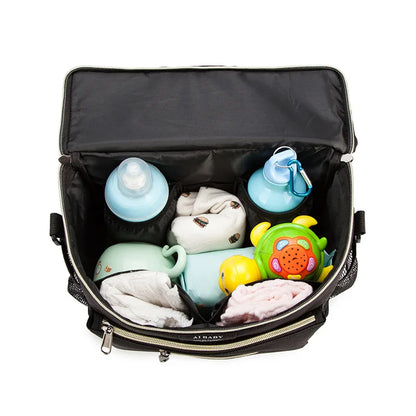 Waterproof Diaper Bag – Large Capacity Mommy Travel Bag Multifunctional Maternity Organizer