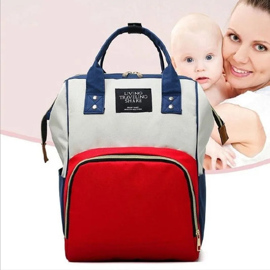 Multi-functional Mummy Diaper Backpack – Large Capacity, Stylish & Durable Baby Bag