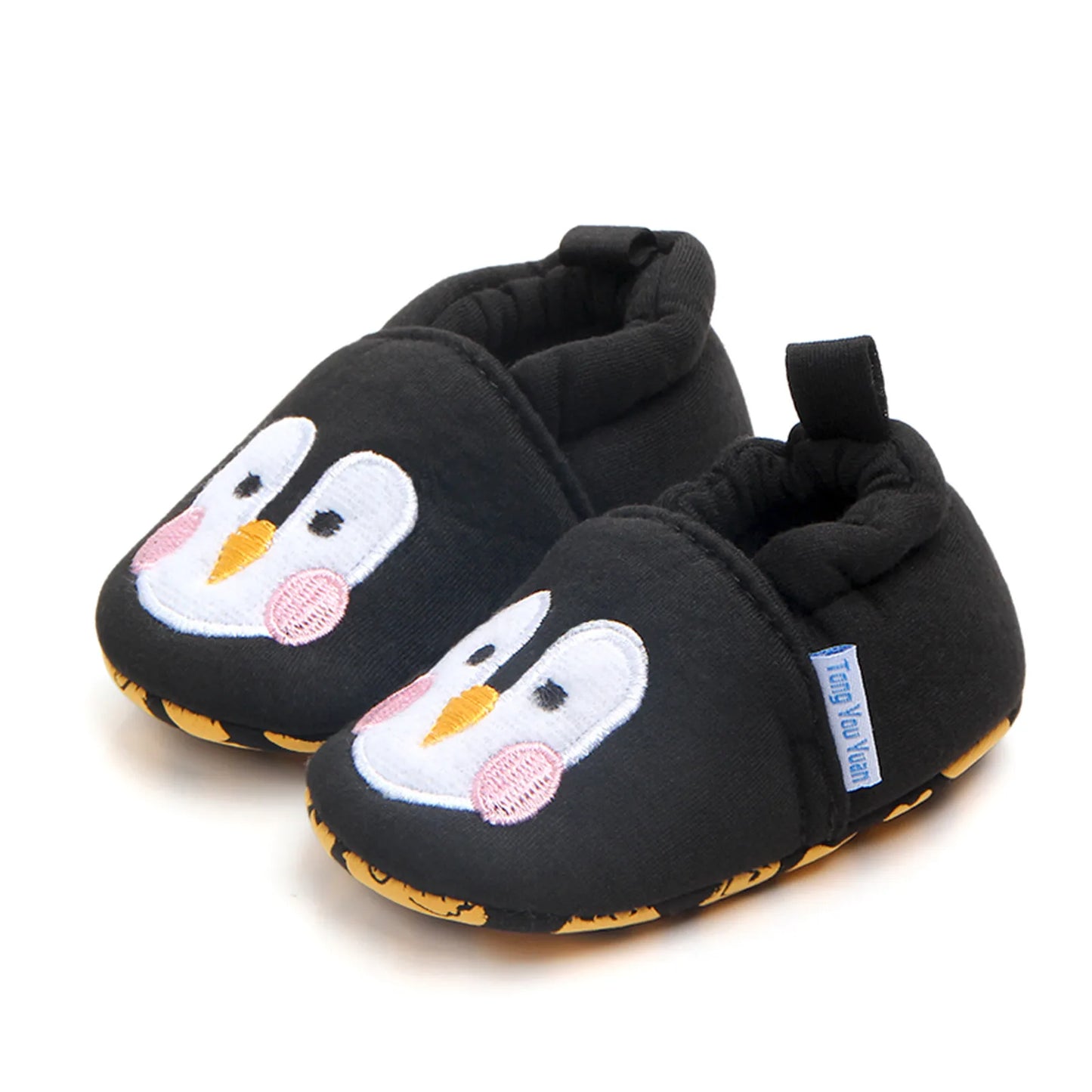 Soft Cow Leather Baby Shoes - Moccasins for Boys & Girls, First Walkers