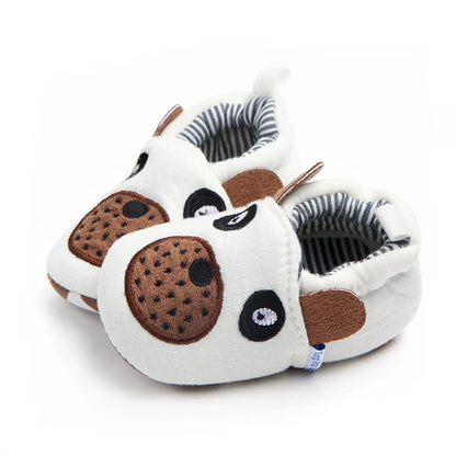 Soft Cow Leather Baby Shoes - Moccasins for Boys & Girls, First Walkers