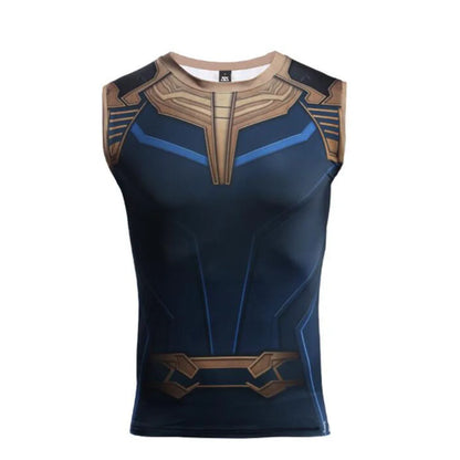 Superhero long sleeve compression T-shirt