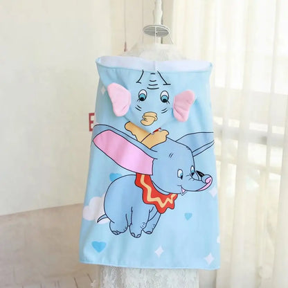 75x100cm Cartoon Disney Minnie Mickey Dumbo Bath Towel Princess Baby Beach Towel