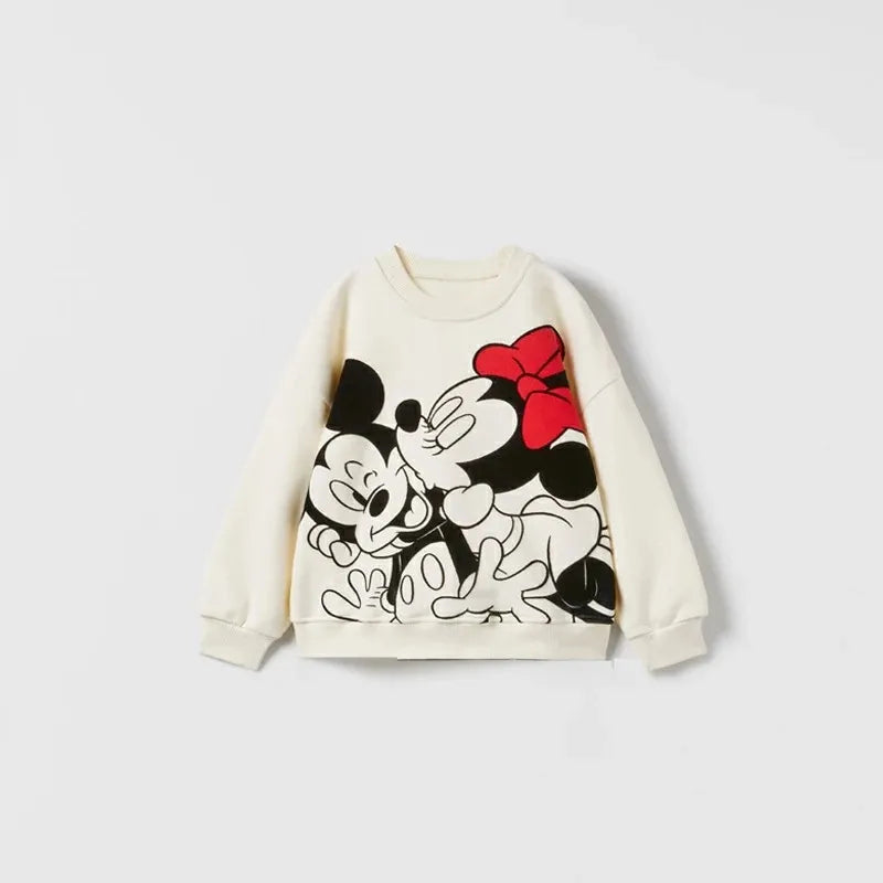 Cartoon Sweatshirts - Casual Long-Sleeved T-Shirt & Cotton Hoodies for Boys & Girls