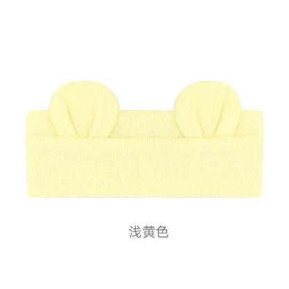 Fashion Bear Ear Hair Headbands - Cute Elastic Turban for Girls & Kids