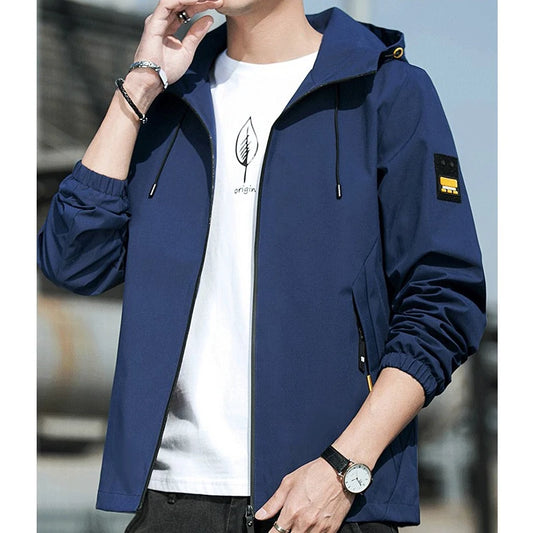 Men's Bomber Jacket – Casual Long Sleeve Winter Coats, Sportwear Outwear