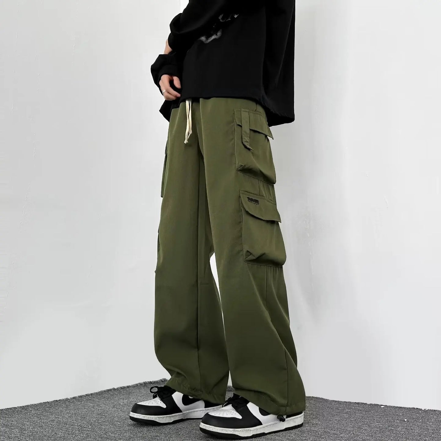 2024 Men’s Oversized Sports Sweatpants – Casual Gym & Training Pants