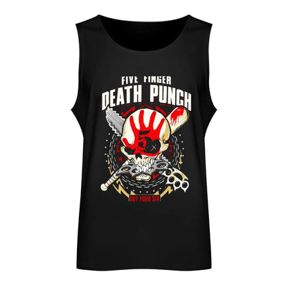 5FDP Five Finger Death Punch Tank Top – Men's Gym Clothes Fitness T-Shirt