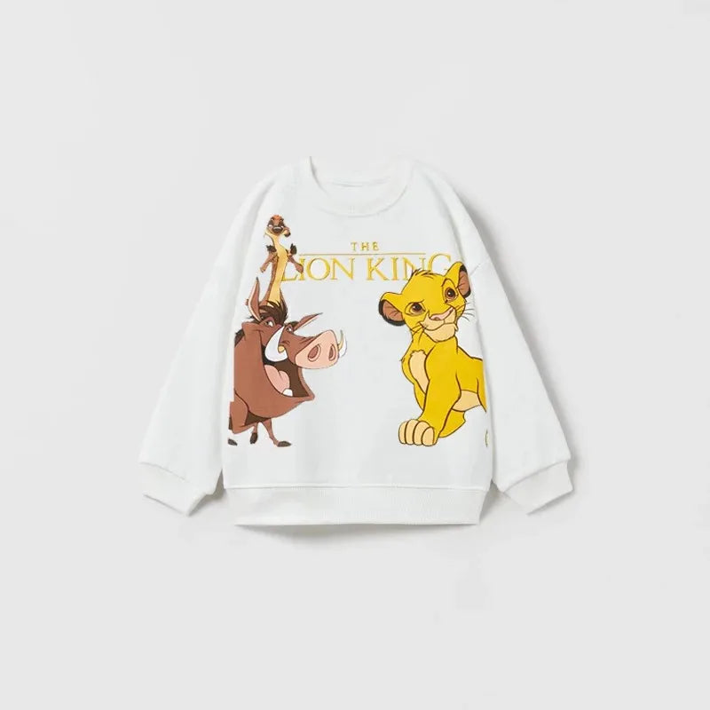 Cartoon Sweatshirts - Casual Long-Sleeved T-Shirt & Cotton Hoodies for Boys & Girls