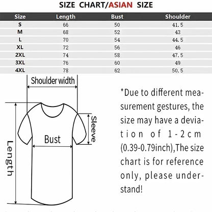 Men's Graphic Print T-Shirt – Casual Crew Neck Short Sleeve Summer Top