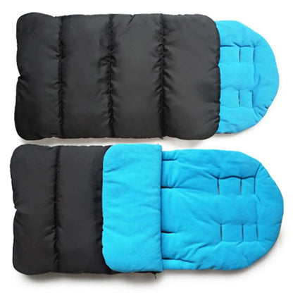 Portable Winter Stroller Sleeping Bag – Warm Windproof Padded Infant Swaddle Sack