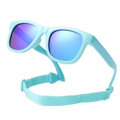 Baby Polarized Sunglasses - Soft Silicone UV400 Shades for Infants