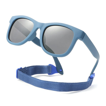 Baby Polarized Sunglasses - Soft Silicone UV400 Shades for Infants