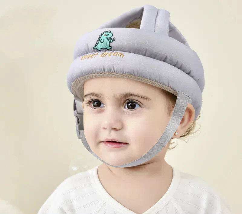 Baby Safety Helmet - Adjustable Head Protection Hat for Toddlers Learning to Walk