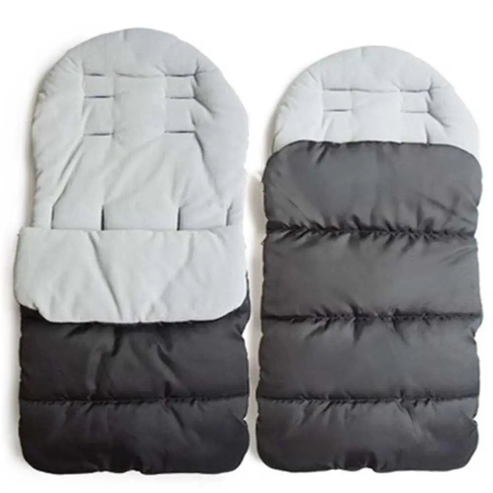 Portable Winter Stroller Sleeping Bag – Warm Windproof Padded Infant Swaddle Sack