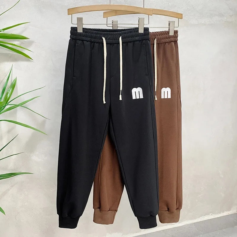 Men's Joggers Autumn Y2K Cargo Pants – Gym Trousers Tracksuit Sweatshirt Big Size