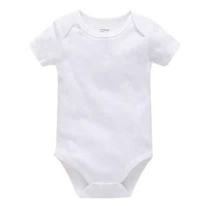 High-Quality Baby Rompers - Muslin Bodysuit for Boys & Girls (0-24M), Plain Pink